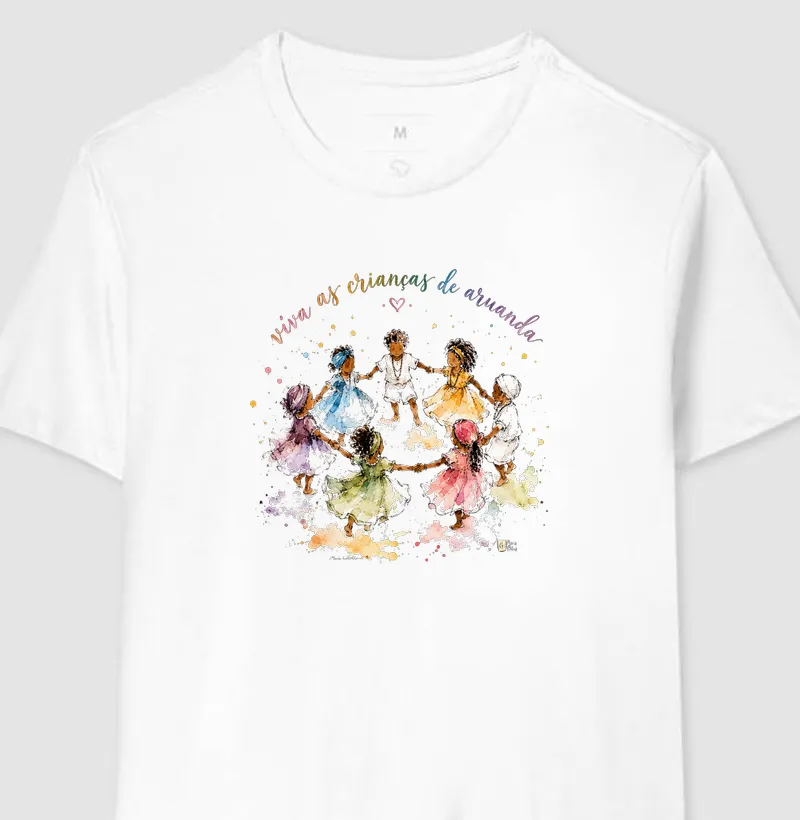 Viva as Crianças de Aruanda Maria Patuá - Camiseta