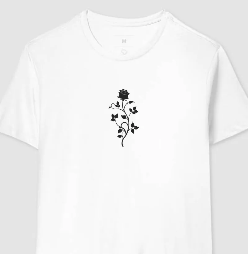 Rosa Negra Minimalista Maria Patuá