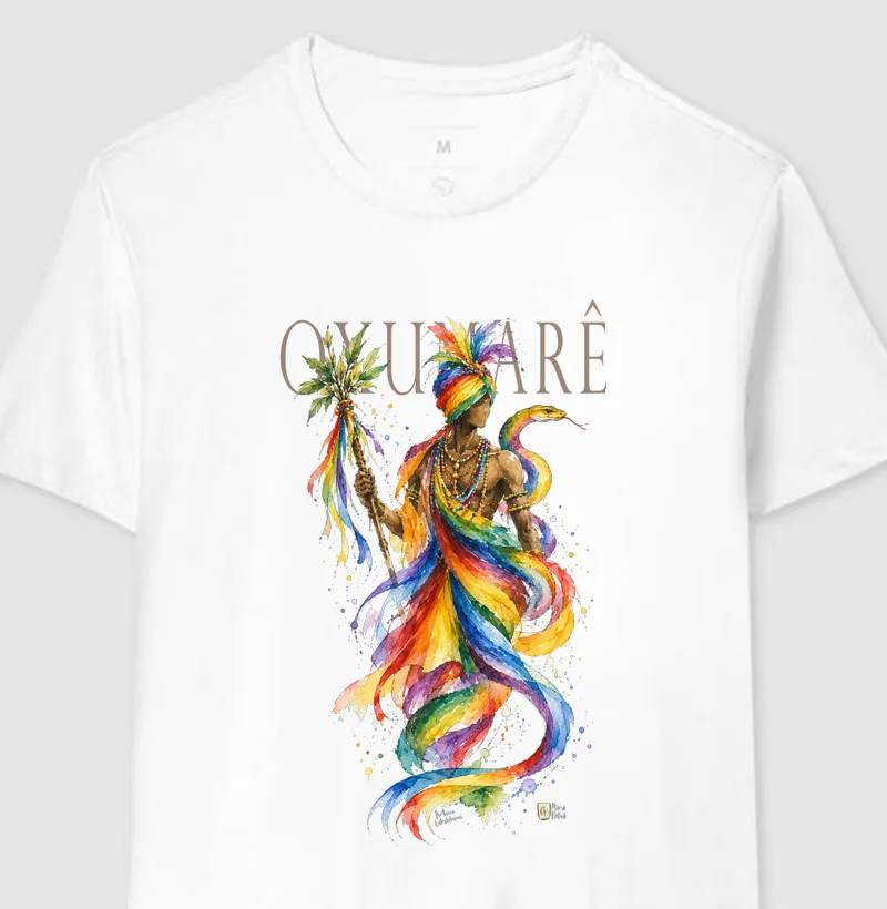 Oxumarê Arco Íris I Orixás Maria Patuá - Camiseta