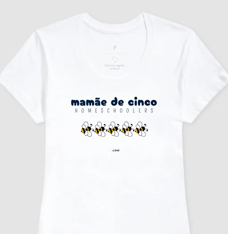 Mamãe de cinco Homeschoolers