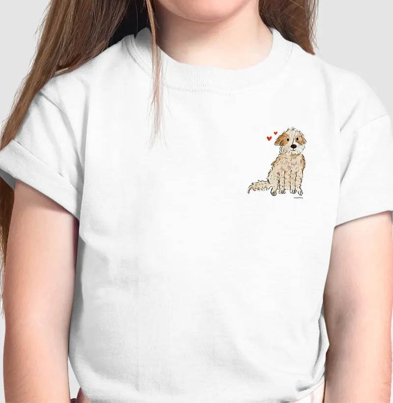 T shirt infantil Jack bolso