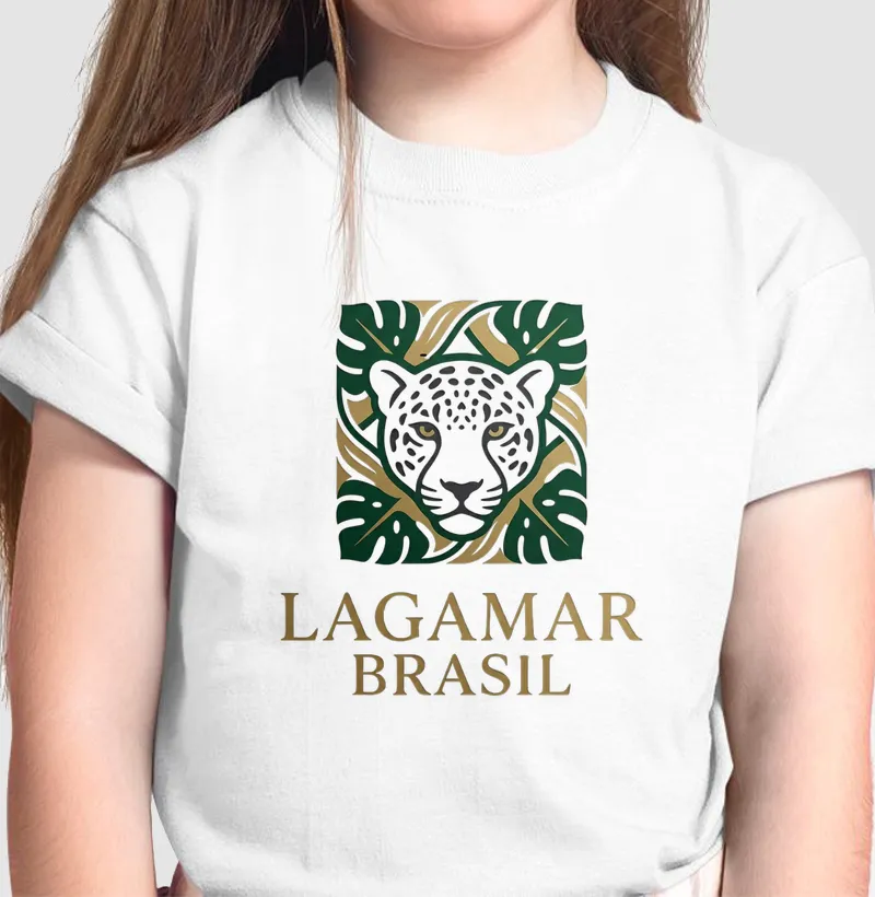 Camiseta Infantil Onça Pintada