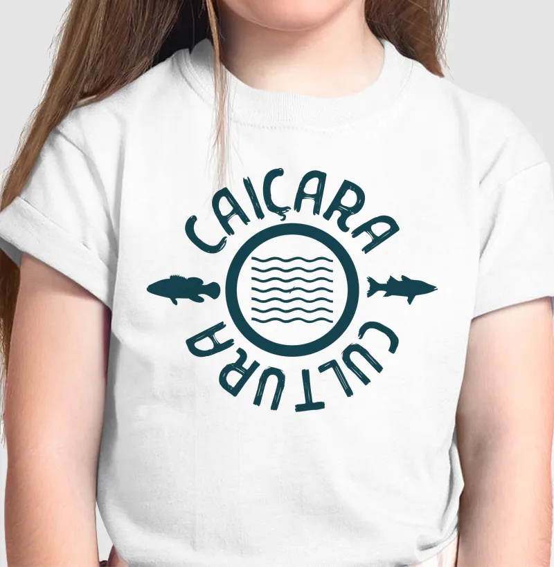 Camiseta Infantil Cultura Caiçara