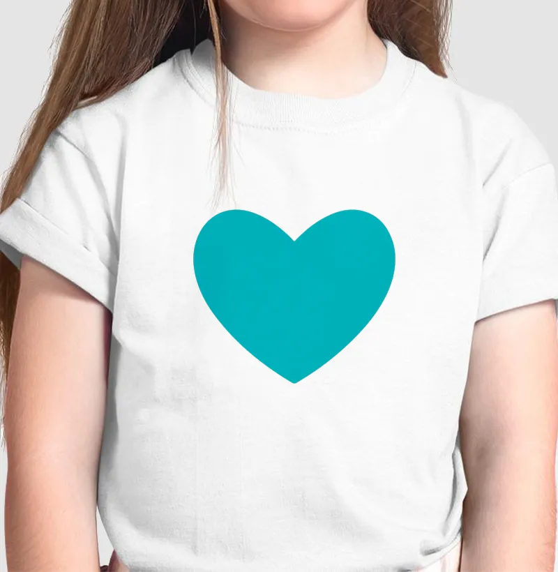 Coração azul
