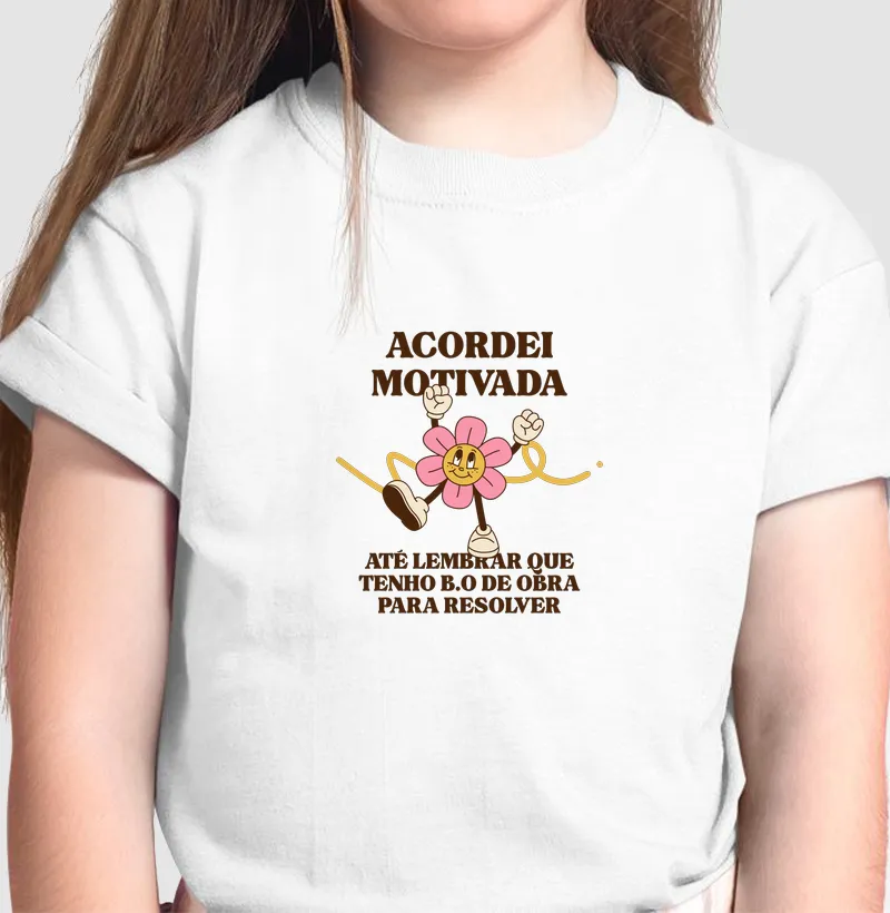 Acordei motivada! 