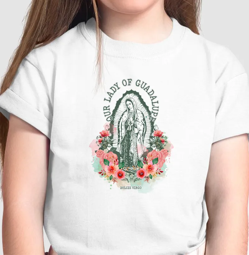 Nossa Senhora de Guadalupe, Aquarela e Rosas!
