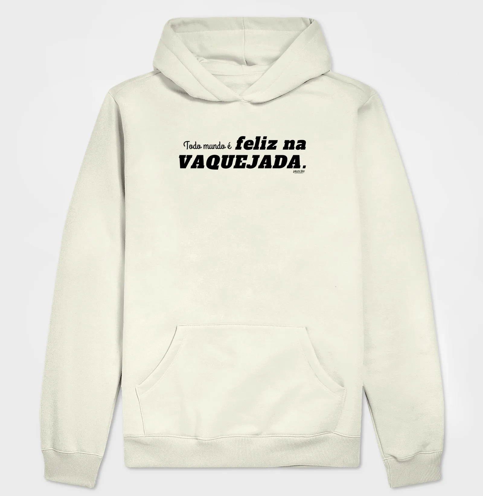 Moletom com Capuz - Todo mundo é feliz na Vaquejada - Imagem 2