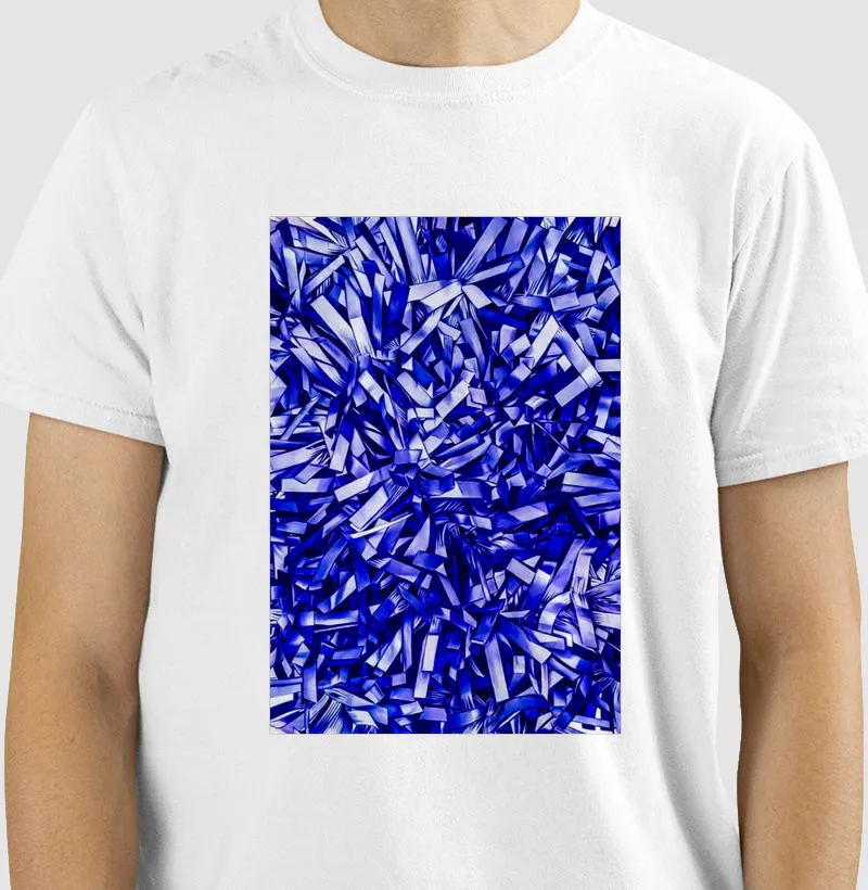 Folhas azuis