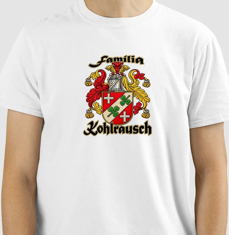 Família Kohlrausch brasão  - Camiseta