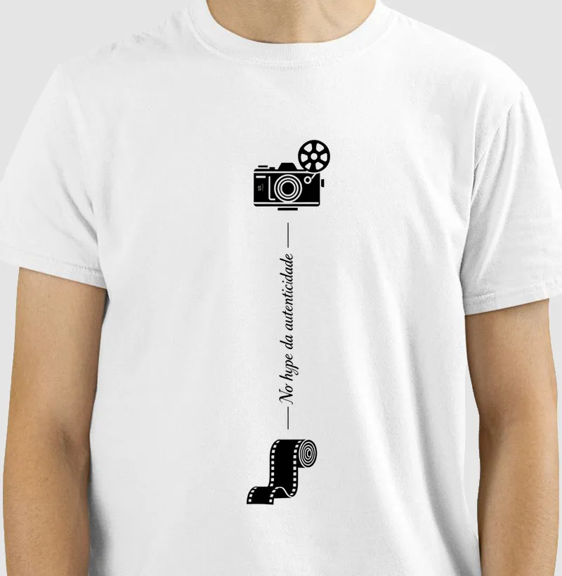 Camiseta Regular - No hype da autenticidade