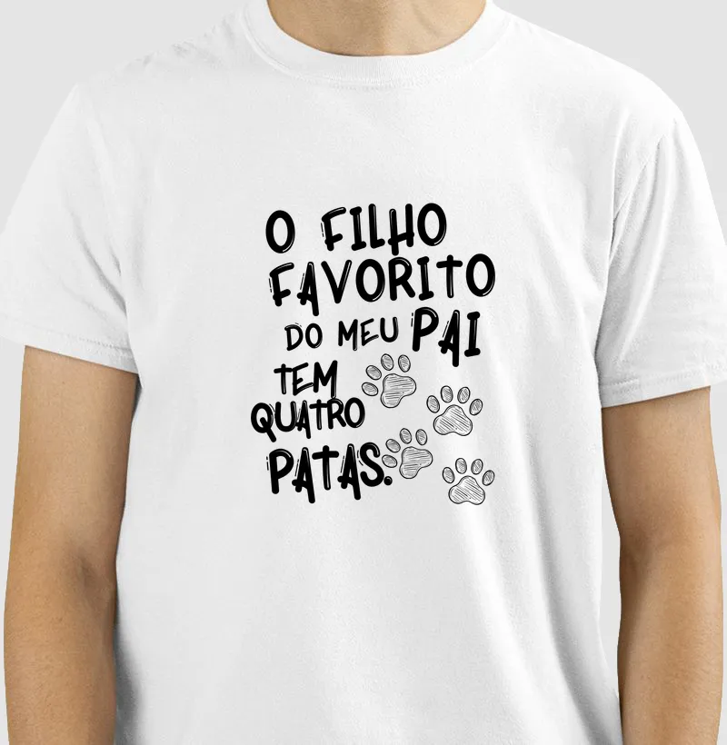 O filho favorito do meu pai tem 4 patas