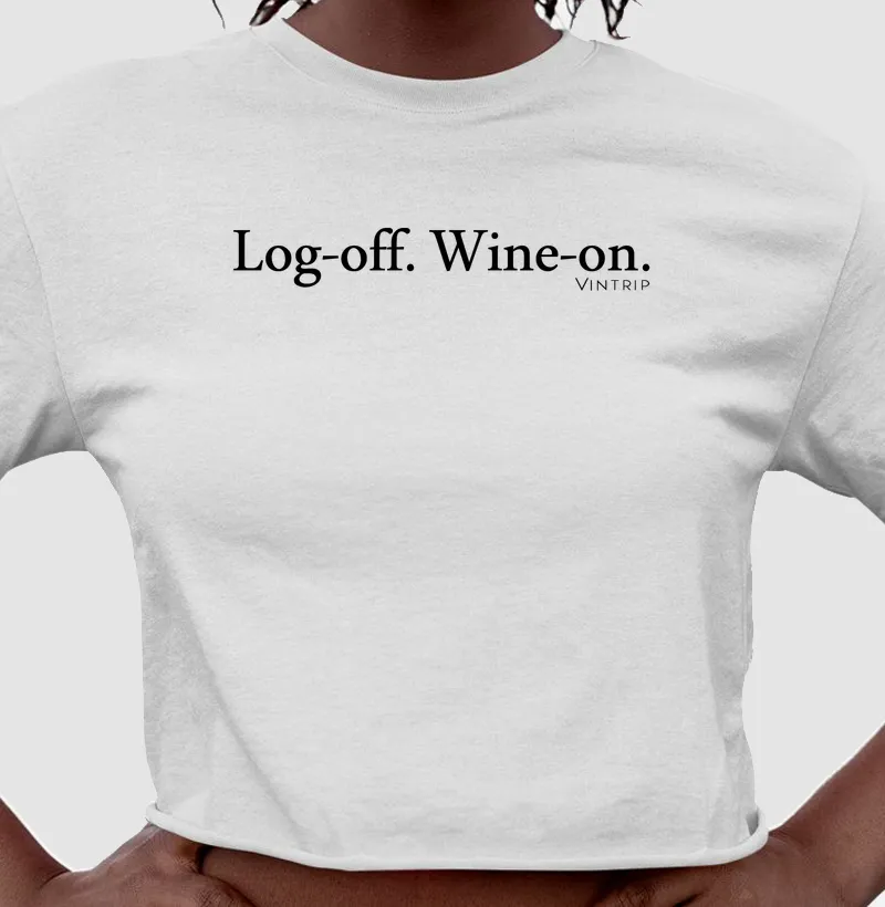 Log-off. Wine-on.