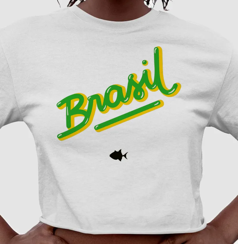 Brasil Script - Cropped - #28810