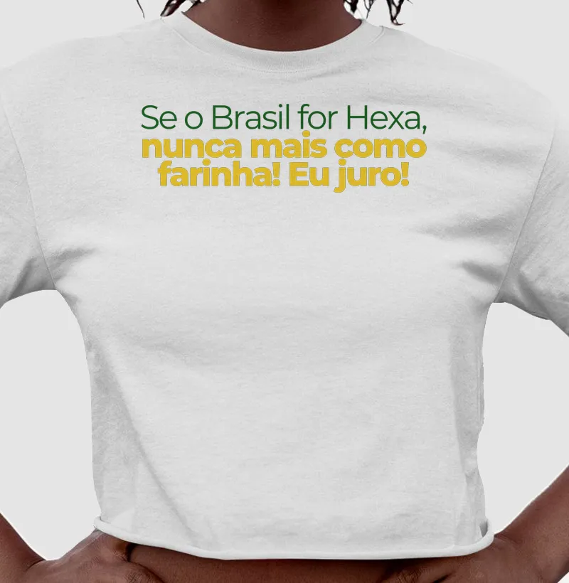 Nunca mais como farinha!