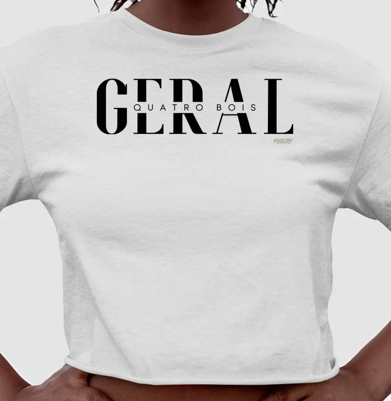 Cropped - Geral Quatro Bois