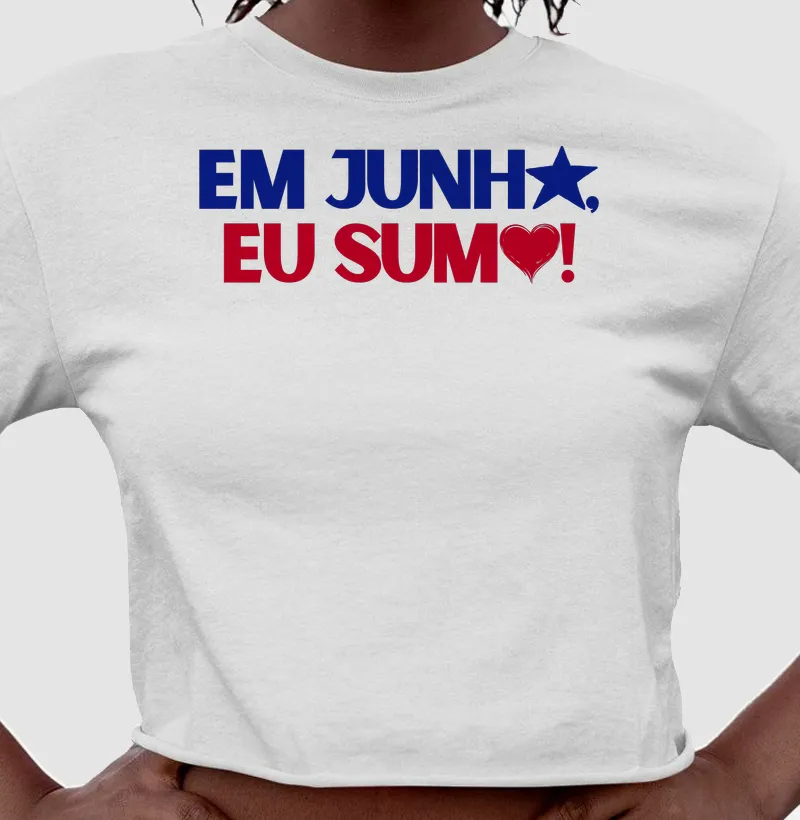 Em junho, eu sumo!