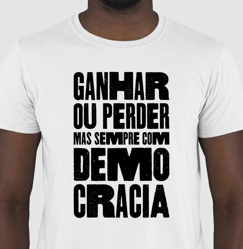 Democracia - Camiseta