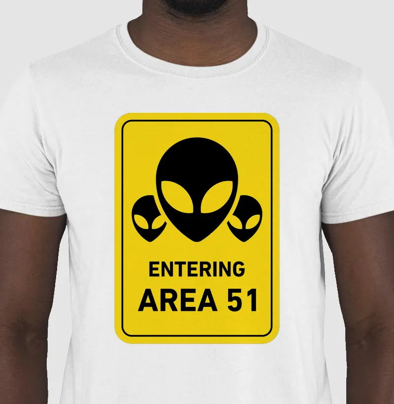 Camiseta ENTERING AREA 51