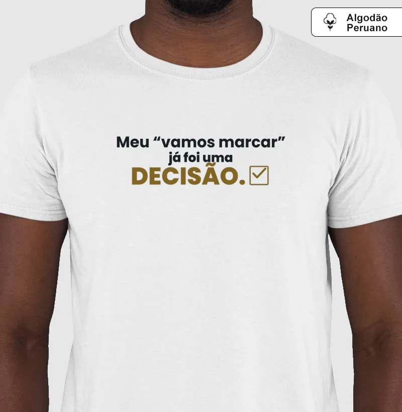 Palavra em ação - Camiseta Algodão Peruano