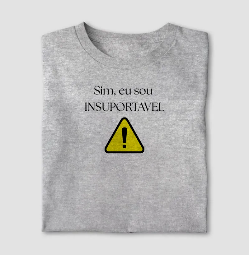 Camiseta Insuportavel
