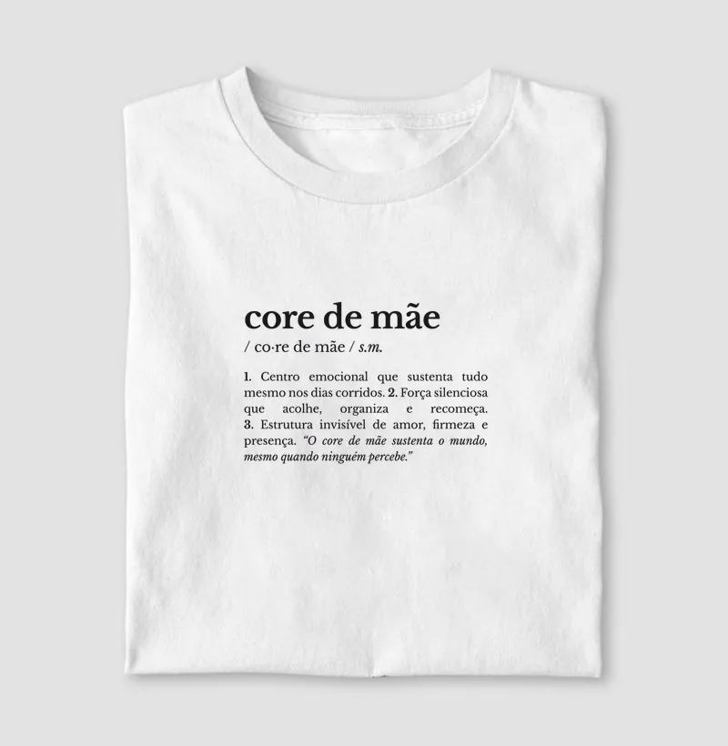 core de mãe – substantivo masculino