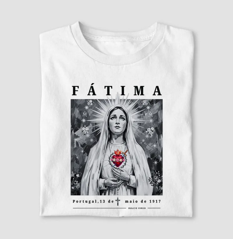 Nossa Senhora de Fátima - P&B