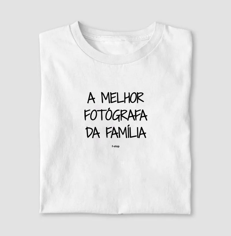 A melhor fotógrafa da família