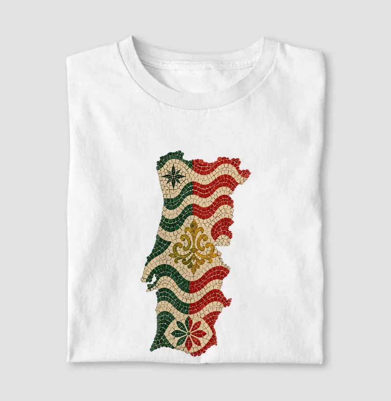 Mapa Portugal em Pedra 