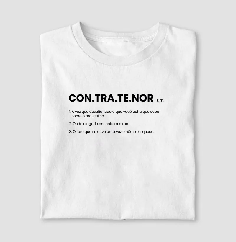 Contratenor - Dicionário Lírico