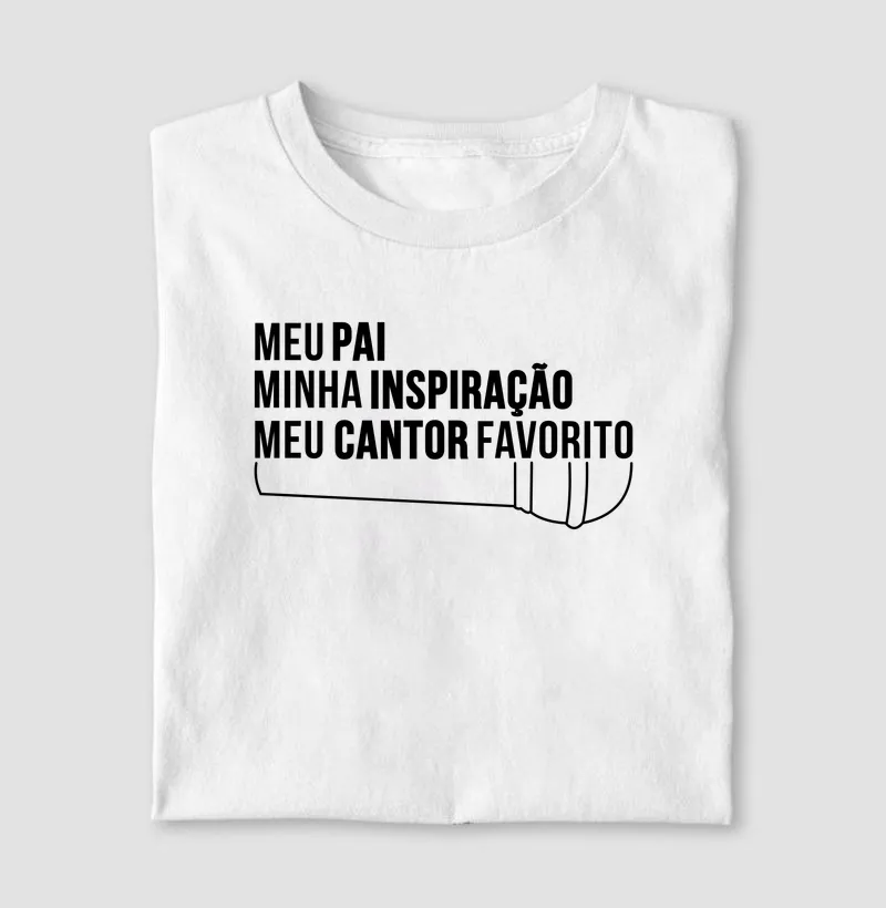 Meu pai, minha inspiração, meu cantor favorito