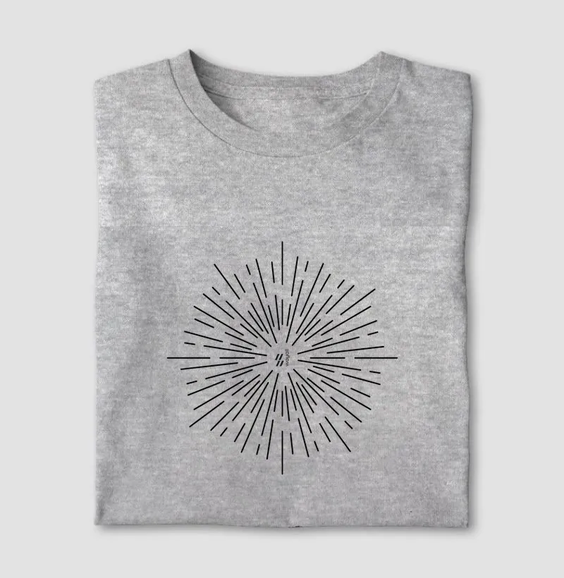 Camiseta Regular - Aura Monocromática