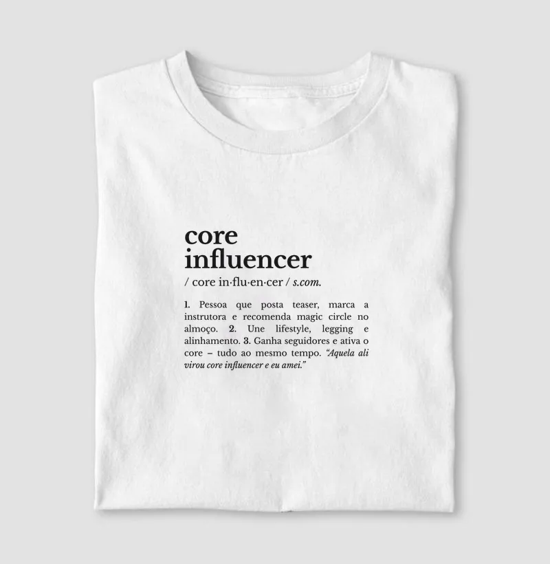 core influencer – substantivo comum