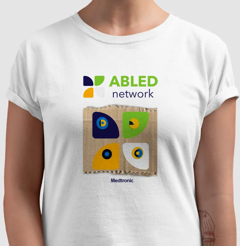 Abled Branca - Camiseta