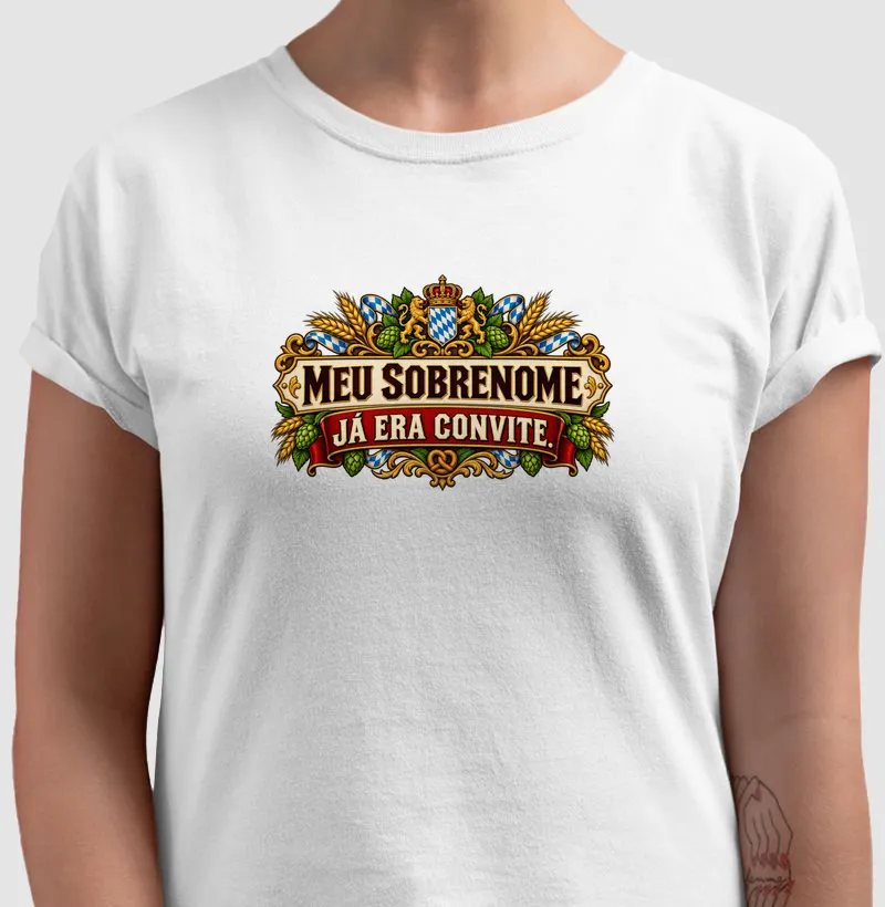 Meu sobrenome já era convite