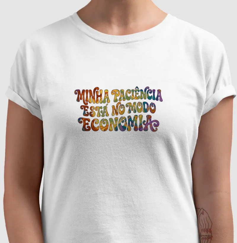 Minha Paciência Está no Modo Economia