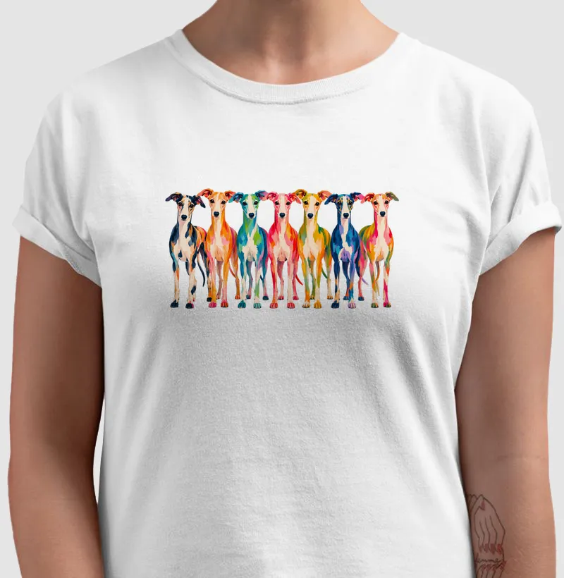Whippets em Linha