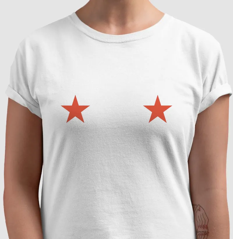 Teta vermelha - Camiseta