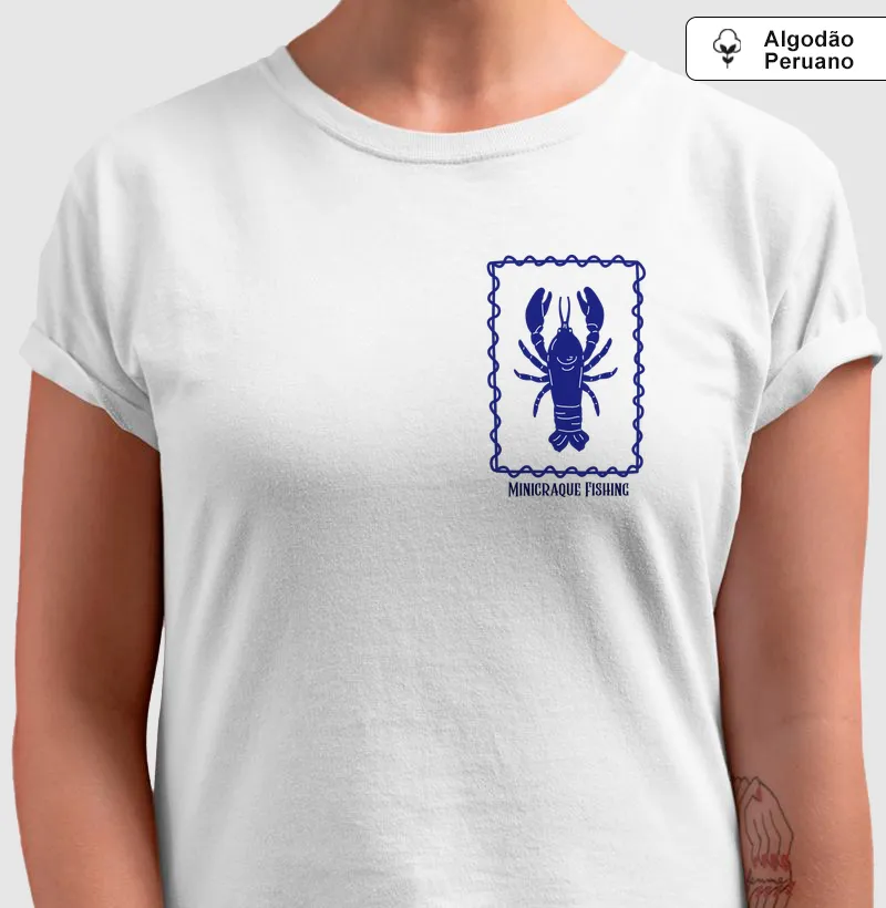 Minicraque Fishing  - Camiseta Algodão Peruano