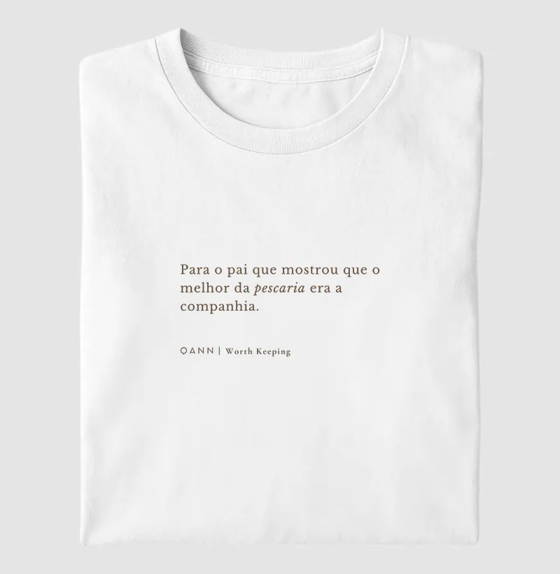 Camiseta Para Kit Dia dos Pais — Pescaria