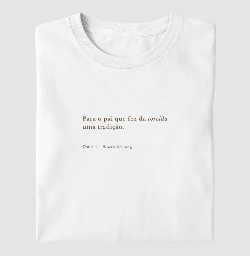 Camiseta Para Kit Dia dos Pais — Torcida