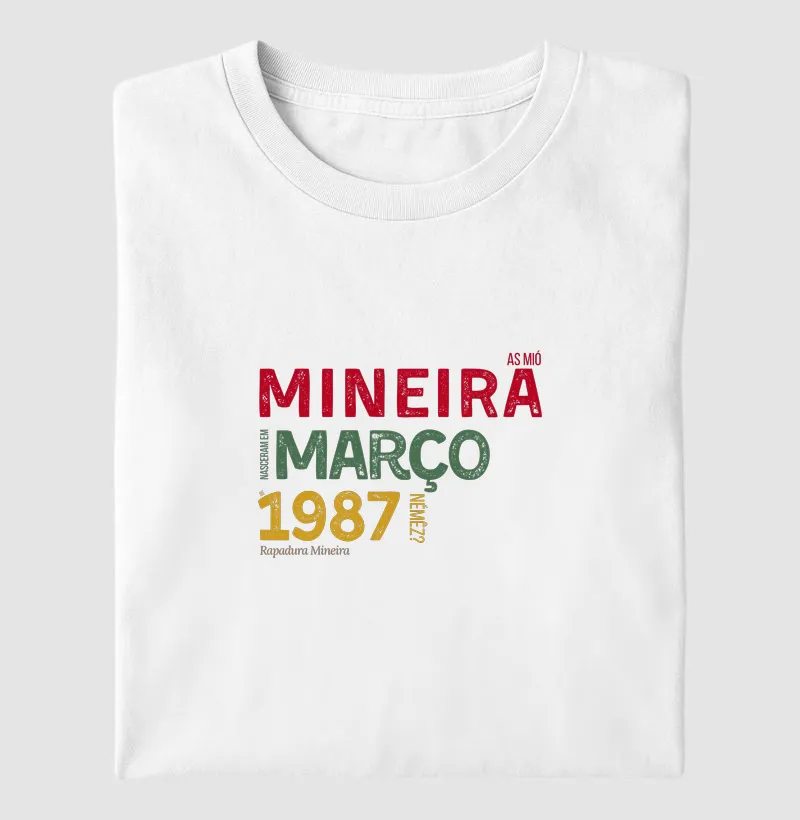 As mió mineira - MARÇO de 1987