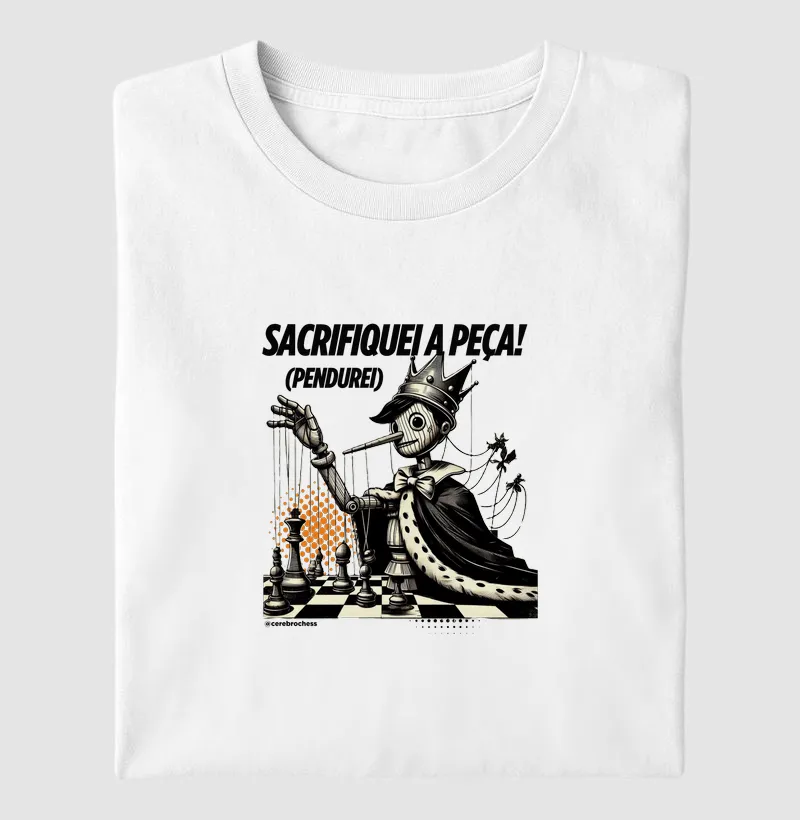 Sacrifiquei a peça (pendurei)