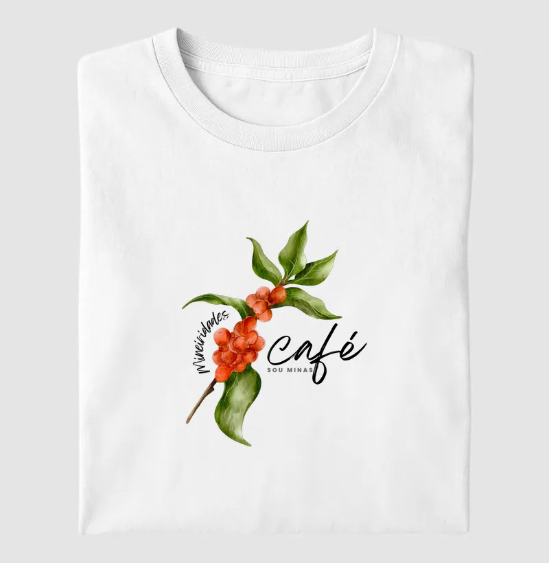 Camiseta Ramo de Café | Cultura Cafeeira Mineira