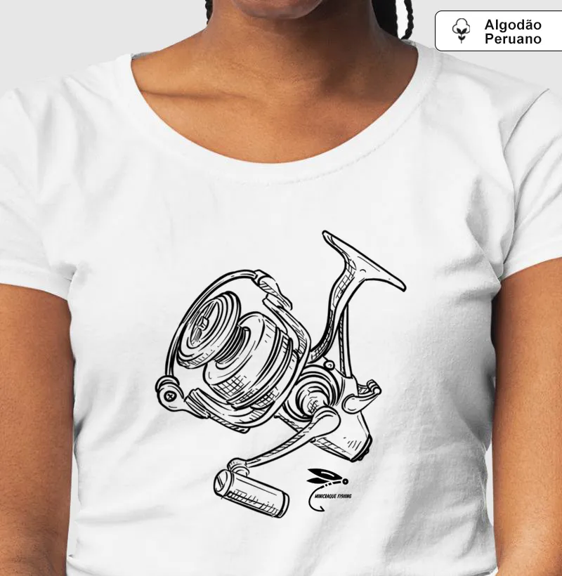 Minicraque Fishing - Camiseta Algodão Peruano