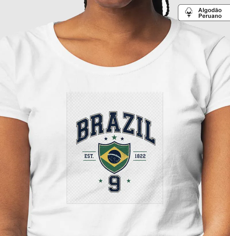 Camiseta Brazil College 9 — Edição Copa