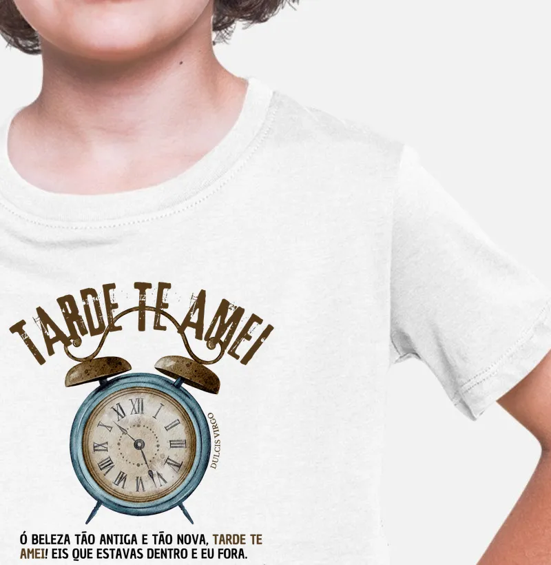  "Tarde te amei!" Santo Agostinho