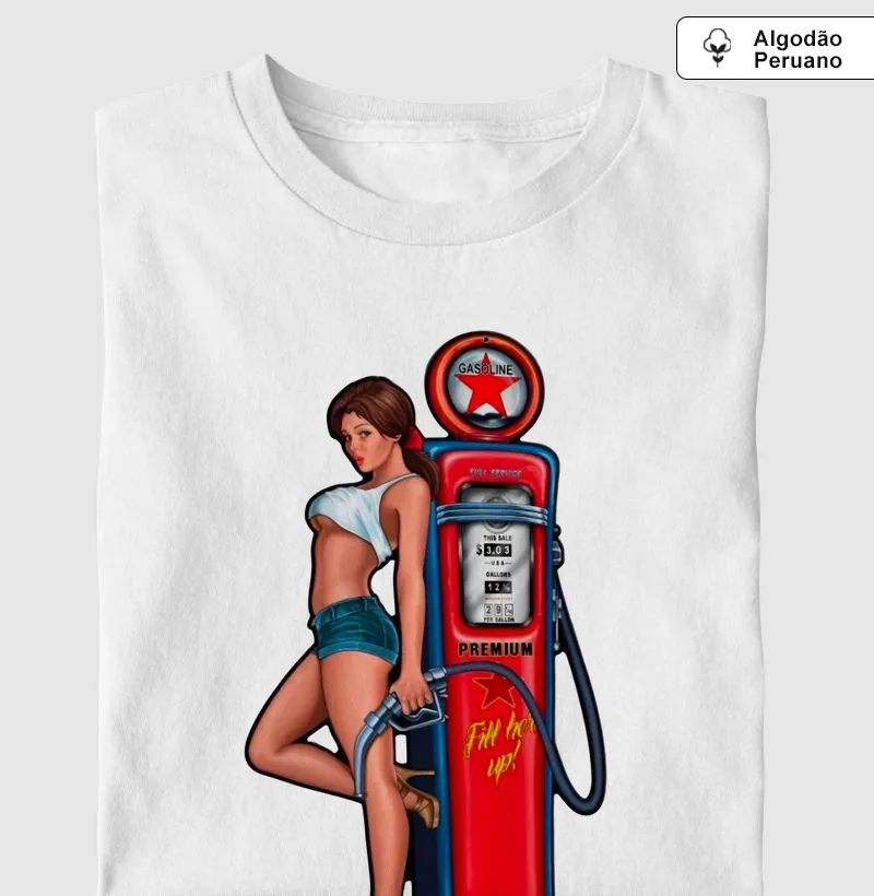 Supreme Harley Pin Up 3 (tecido algodão peruano)