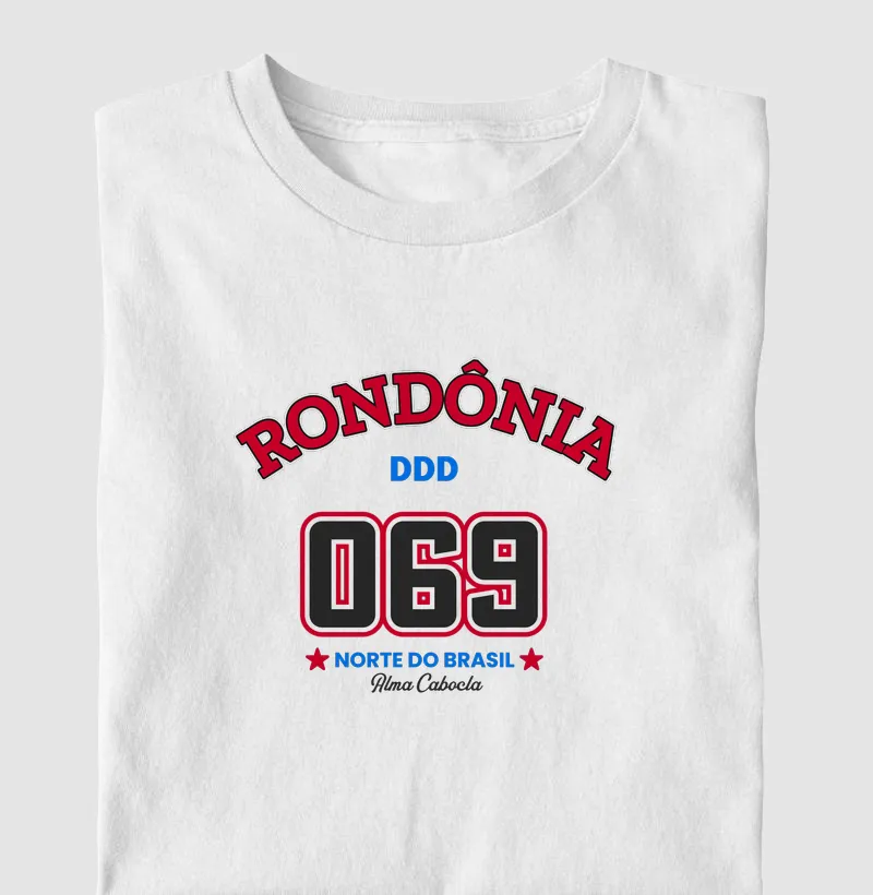 DDD 069 Rondônia - Camiseta