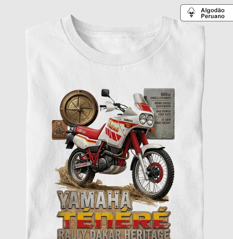 Supreme Yamaha XT 600Z Ténéré (tecido algodão peruano)