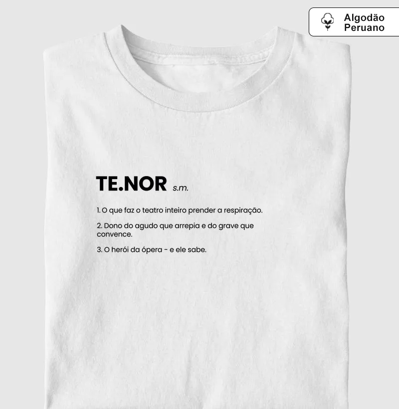 Tenor - Dicionário Lírico